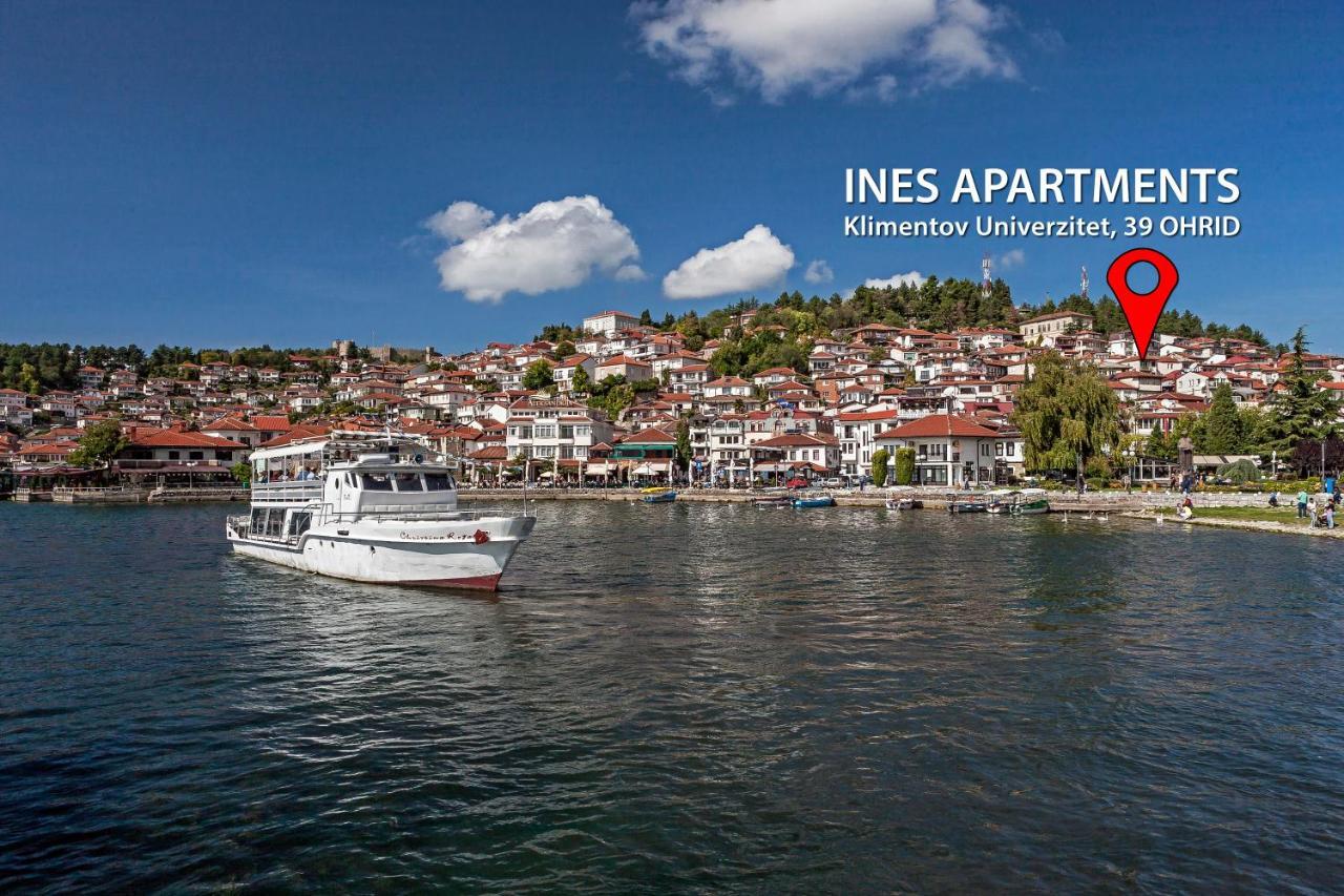 Ines Apartments Ohrid Exterior foto